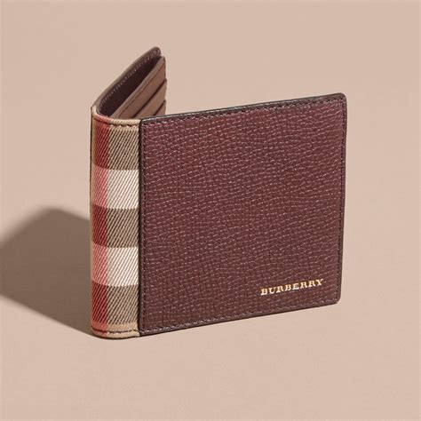 men's burberry wallet sale|burberry bifold wallet for men.